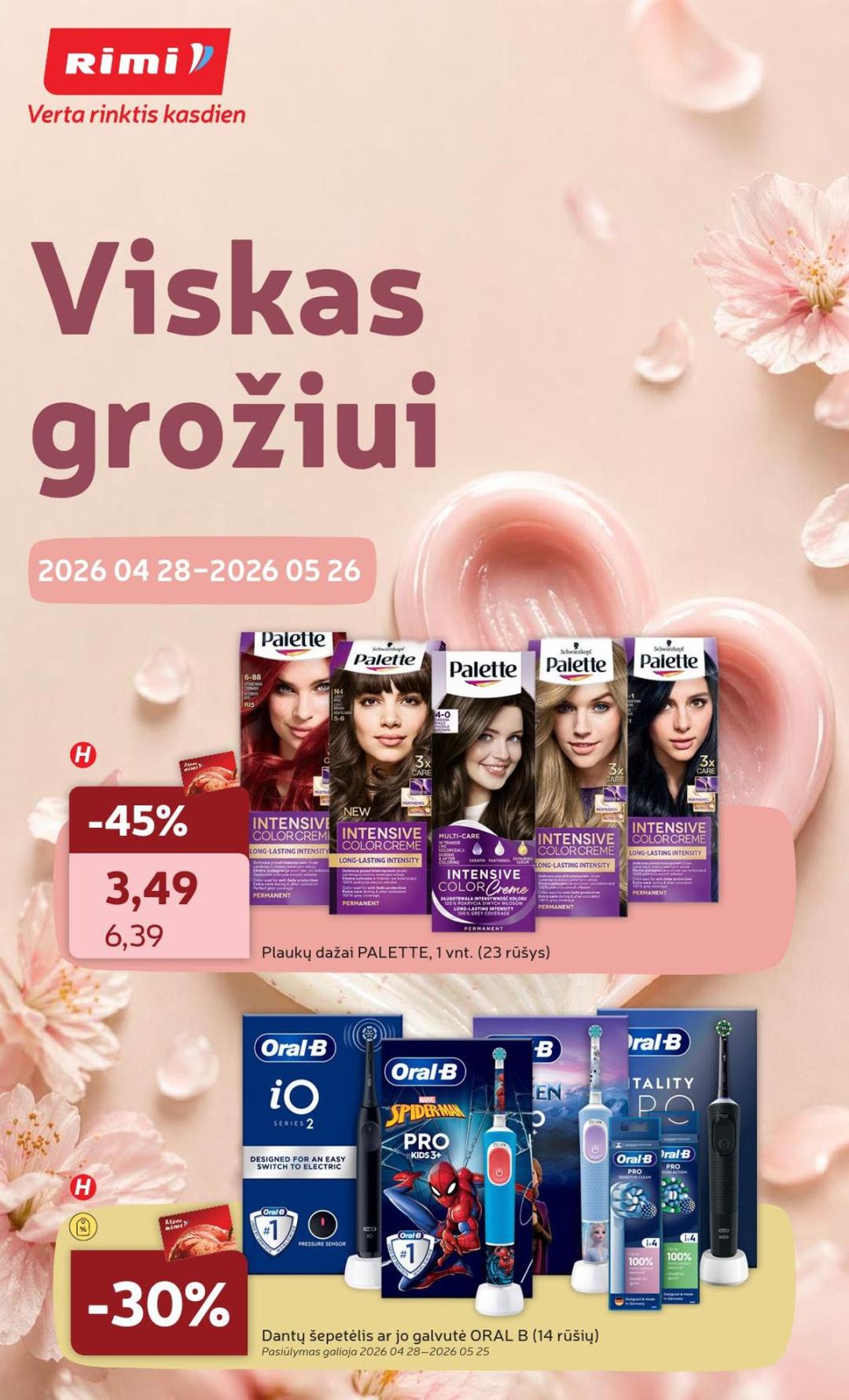 RIMI akcijos - naujausi pasiūlymai ir nuolaidos