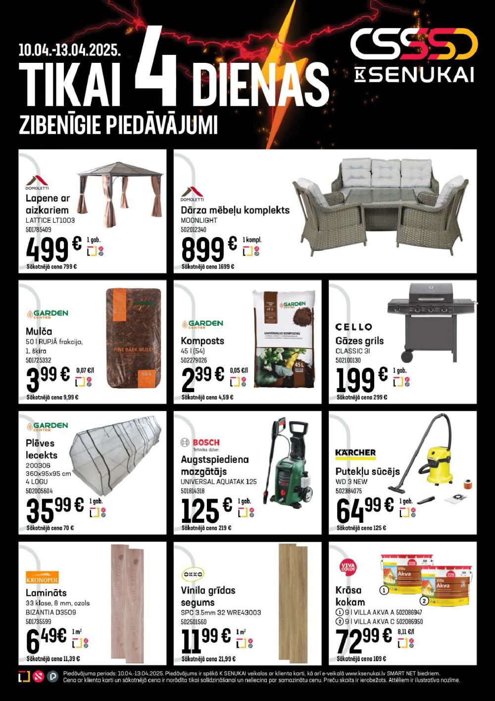 K-SENUKAI atlaides, jaunākie izdevumi un darba laiki | PromoAkcija.lv