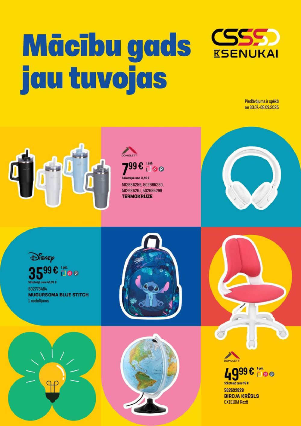 K-SENUKAI atlaides, jaunākie izdevumi un darba laiki | PromoAkcija.lv