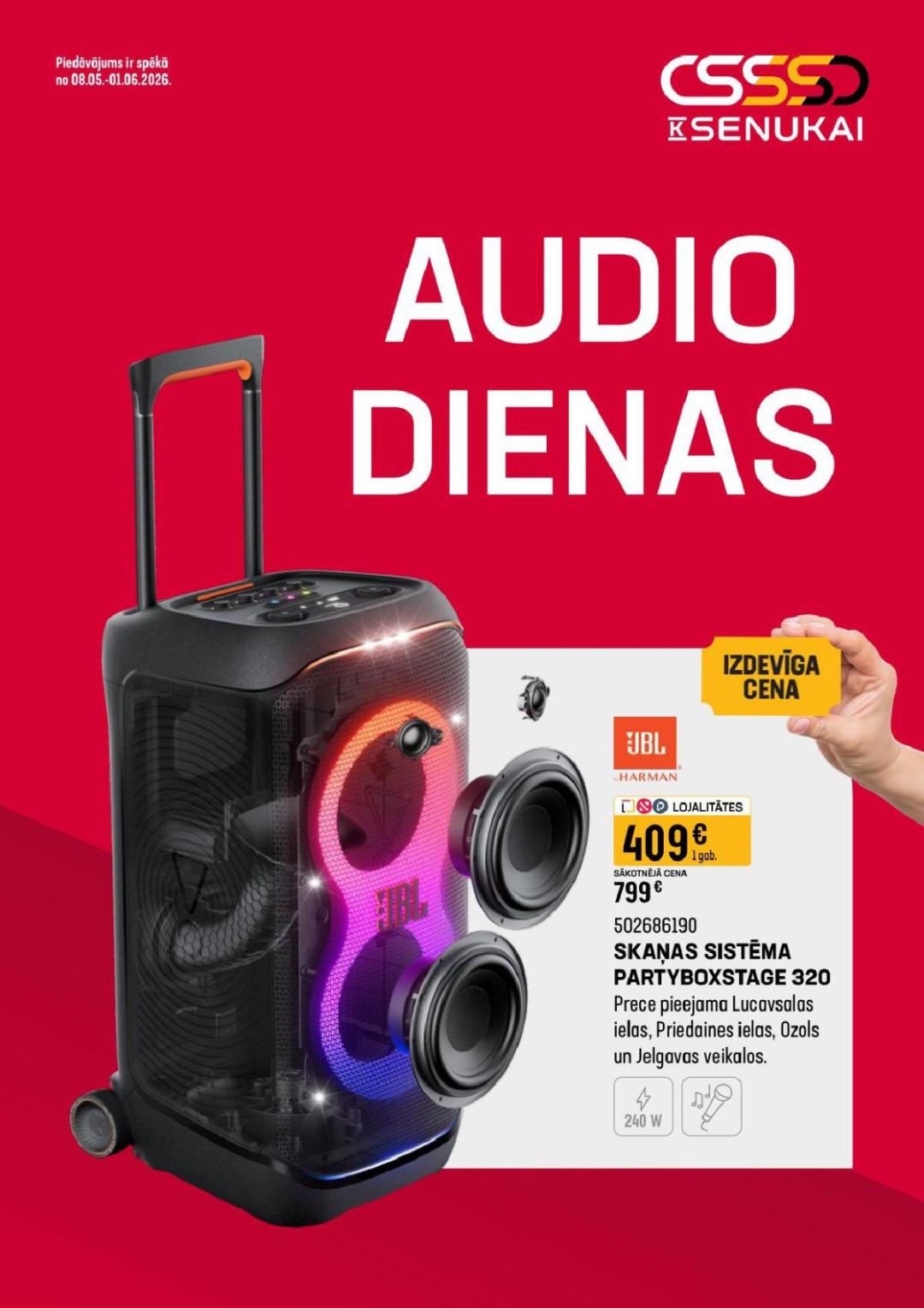 K-SENUKAI atlaides, jaunākie izdevumi un darba laiki | PromoAkcija.lv