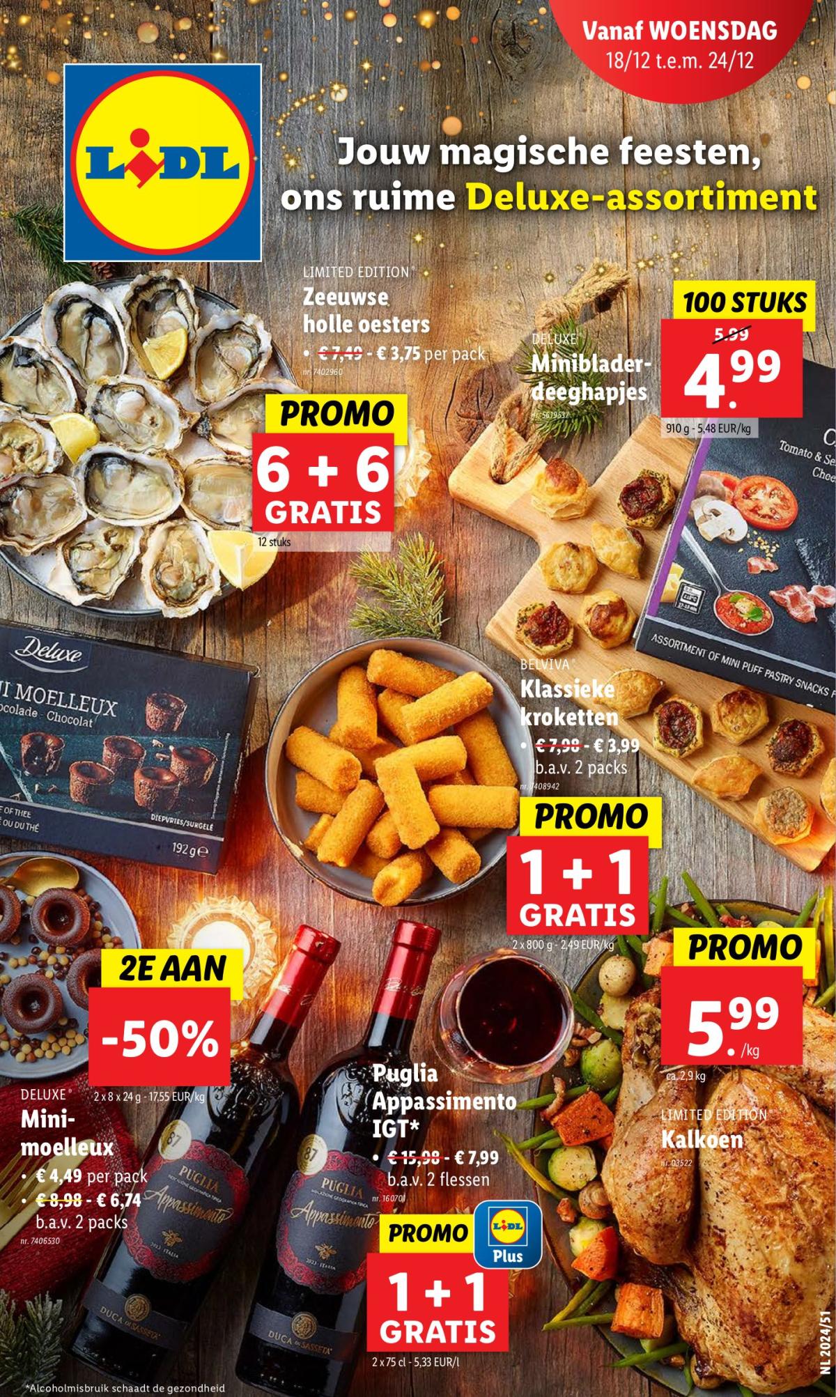 Lidl folder geldig vanaf 18/12 - 24/12