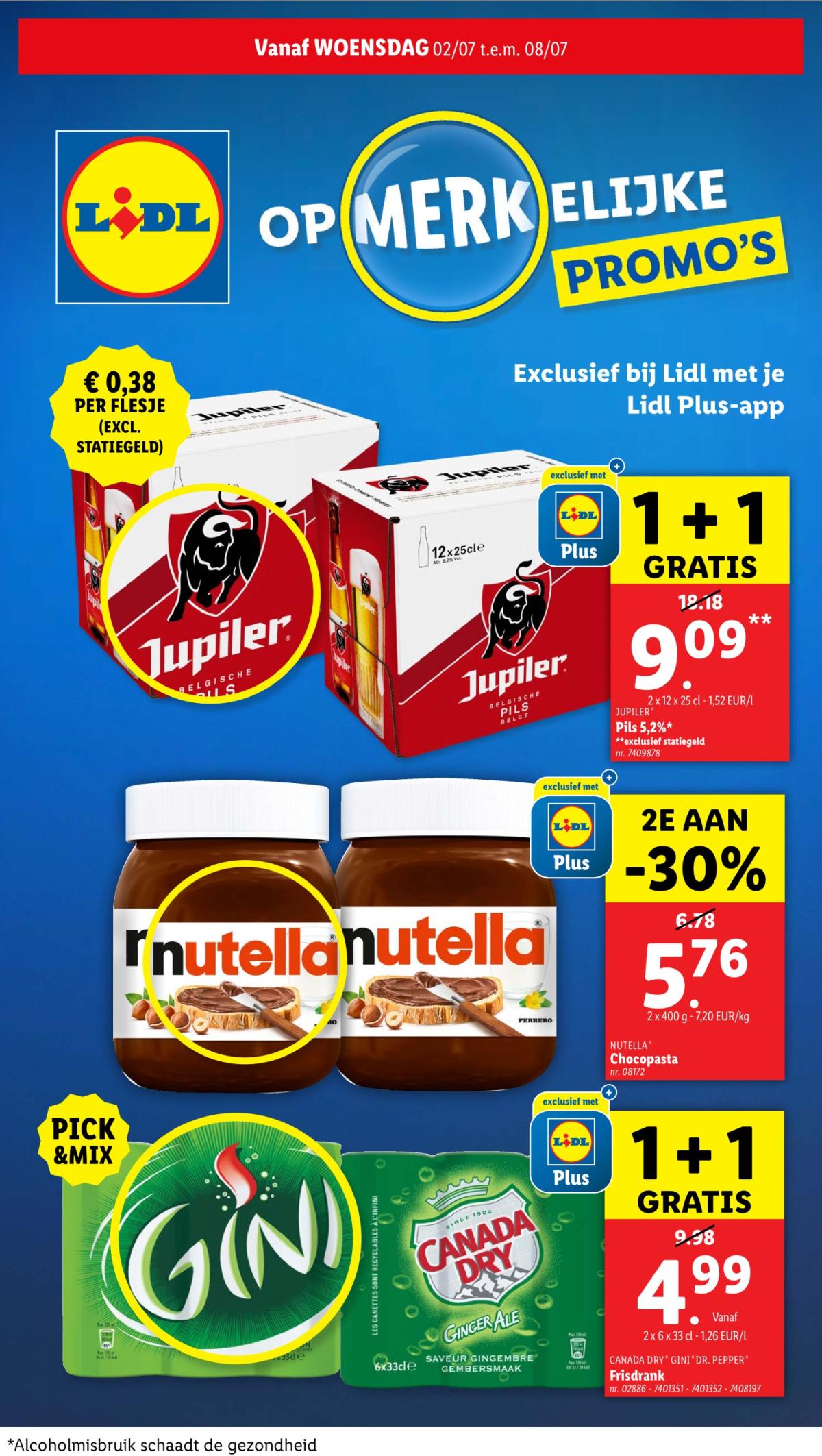 Lidl folder geldig vanaf 02/07 - 08/07