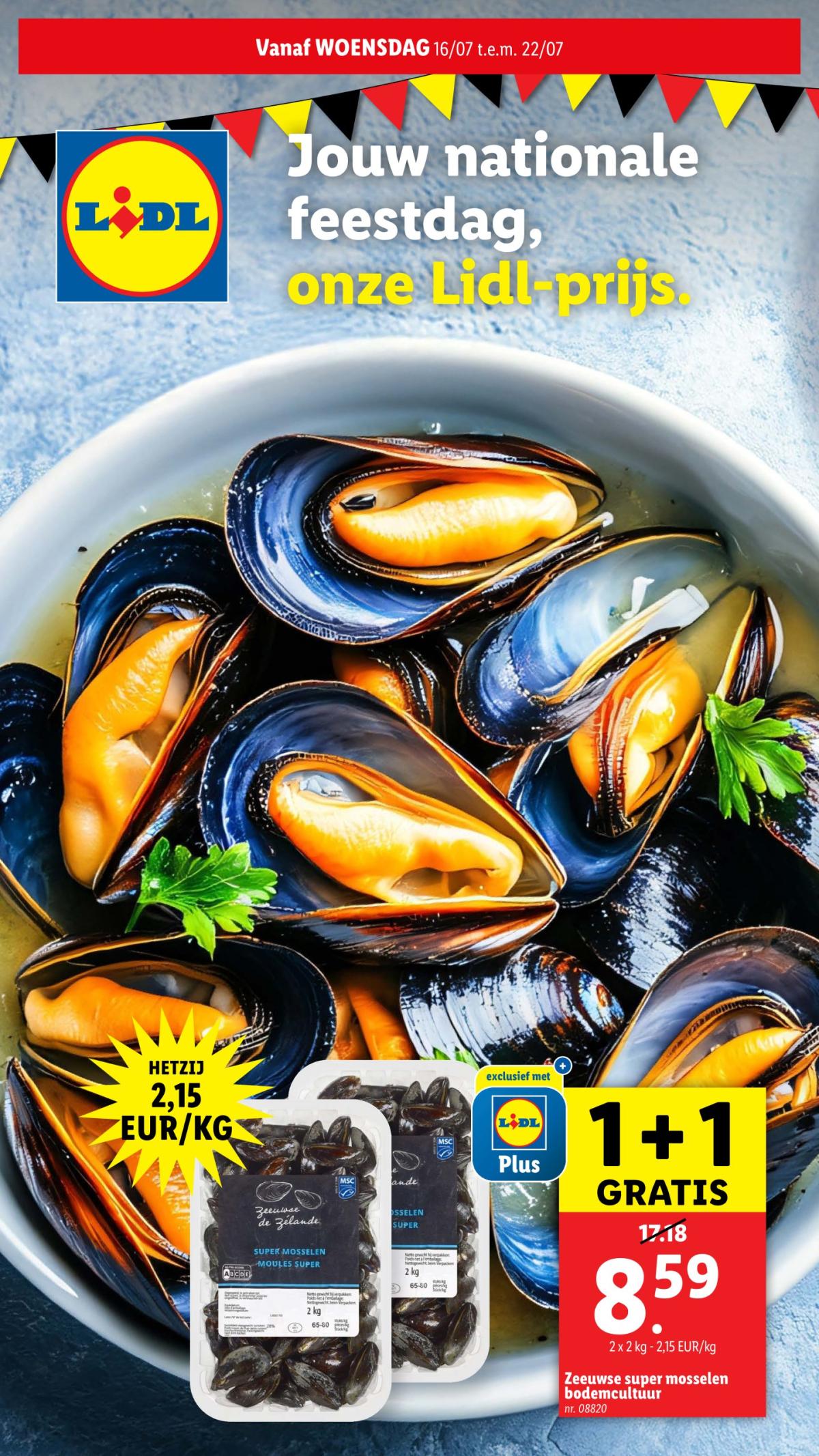 Lidl folder geldig vanaf 16/07 - 22/07