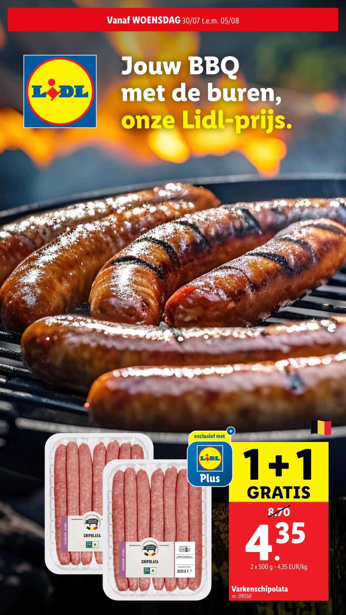 Lidl folder geldig vanaf 30/07 - 05/08
