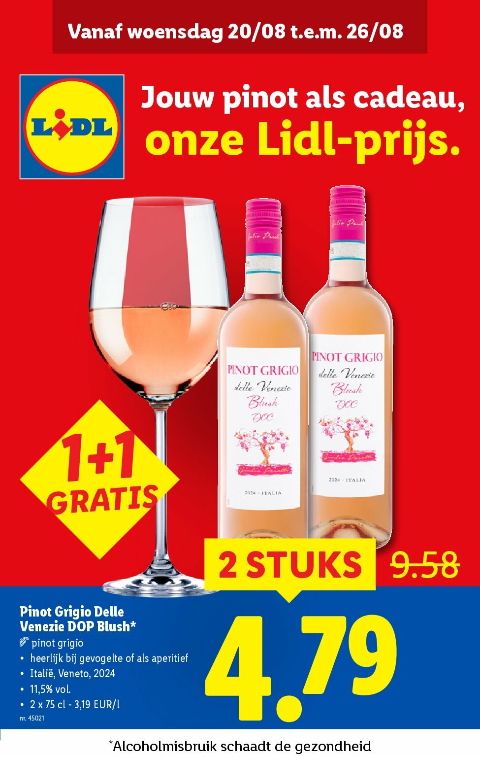 Lidl folder geldig vanaf 20/08 - 26/08