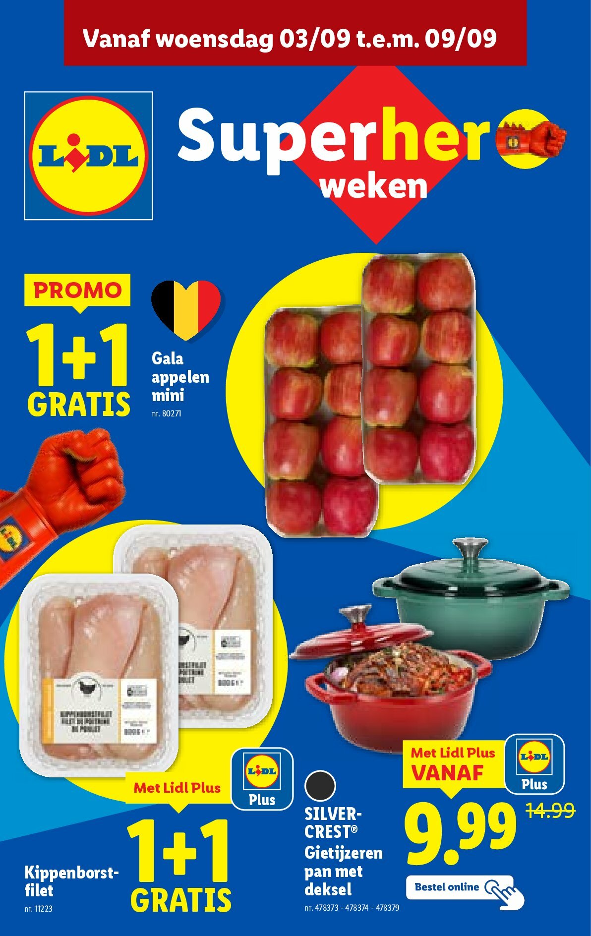 Lidl folder geldig vanaf 03/09 - 09/09