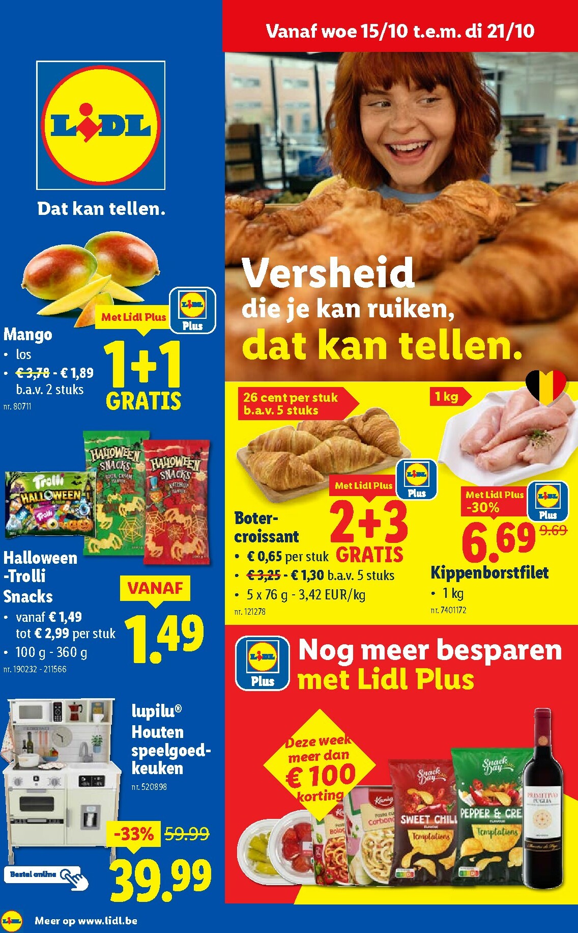 Lidl folder geldig vanaf 15/10 - 21/10
