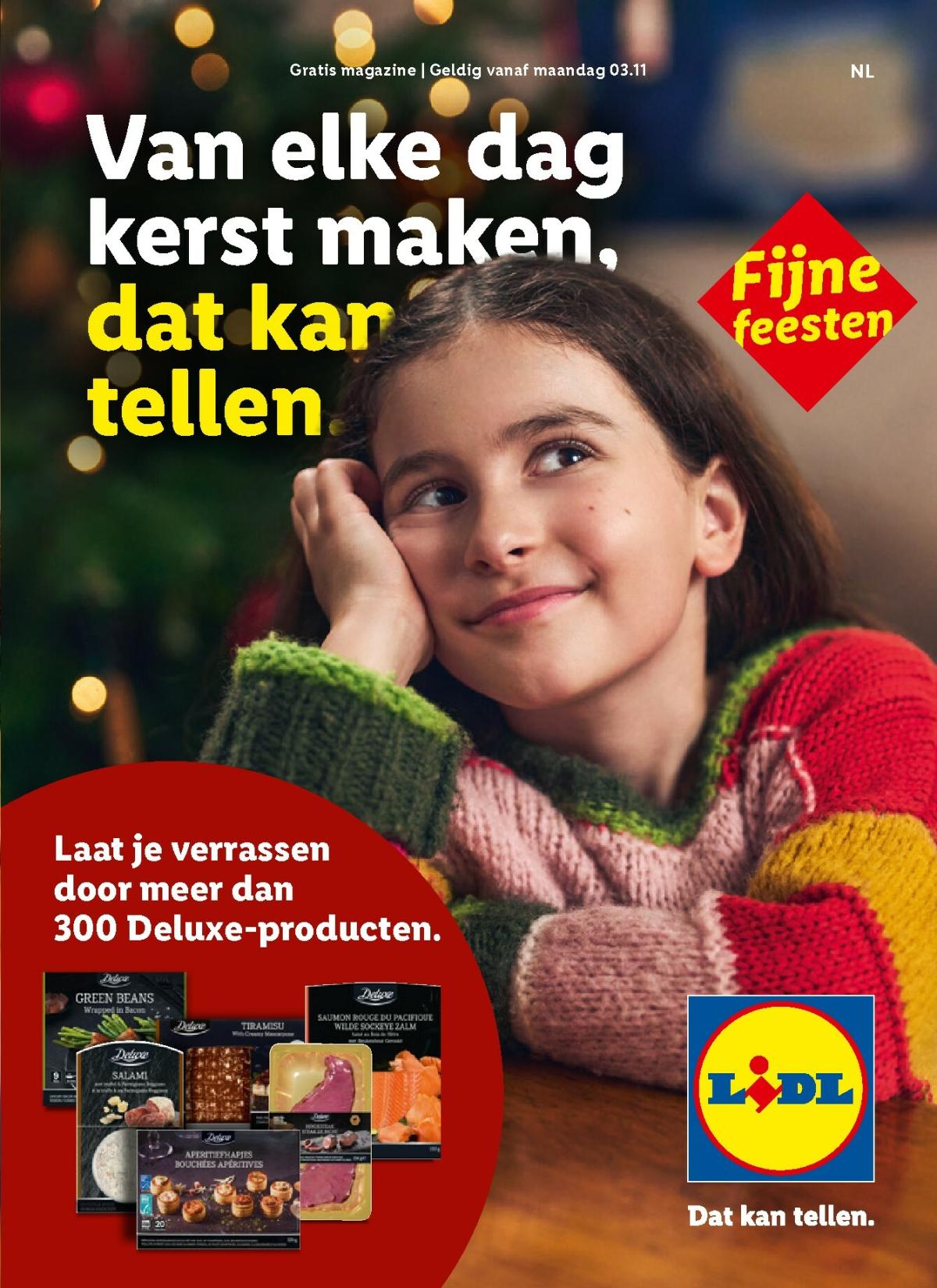 De Lidl - Kerstmagazine folder geldig vanaf 03/11 t/m 31/12