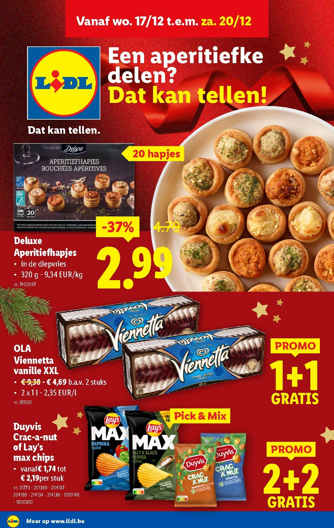 De Lidl folder geldig vanaf 17/12 t/m 23/12