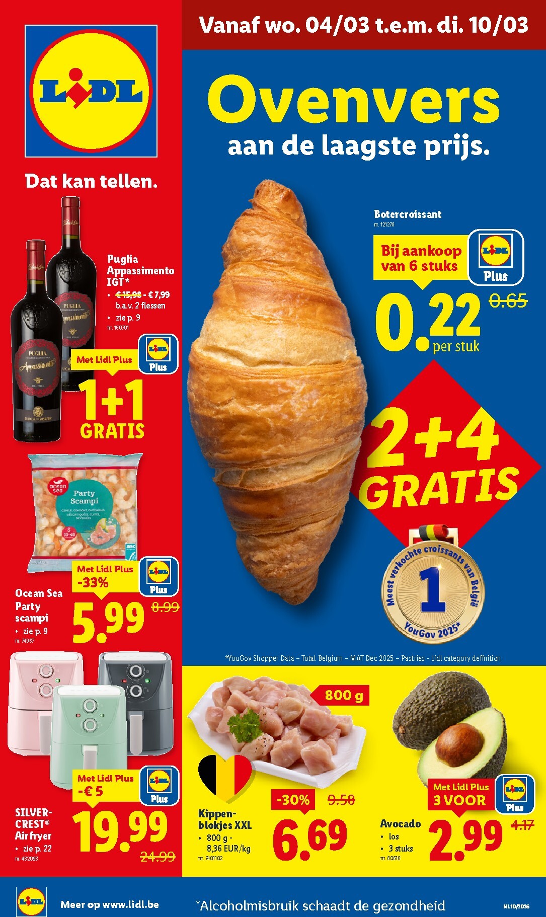 De Lidl folder geldig vanaf 04/03/2026 t/m 10/03/2026