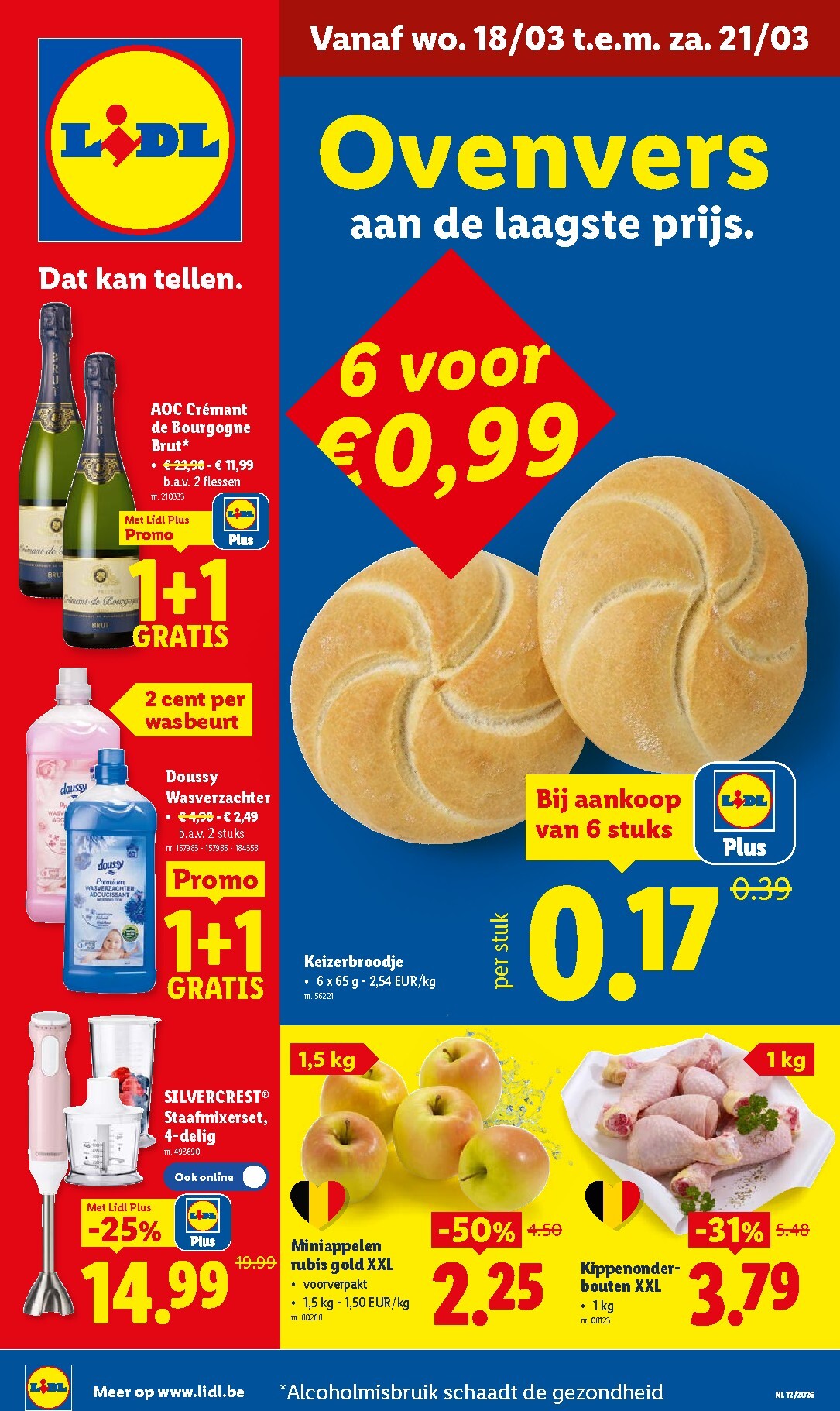 De Lidl folder geldig vanaf 18/03/2026 t/m 24/03/2026