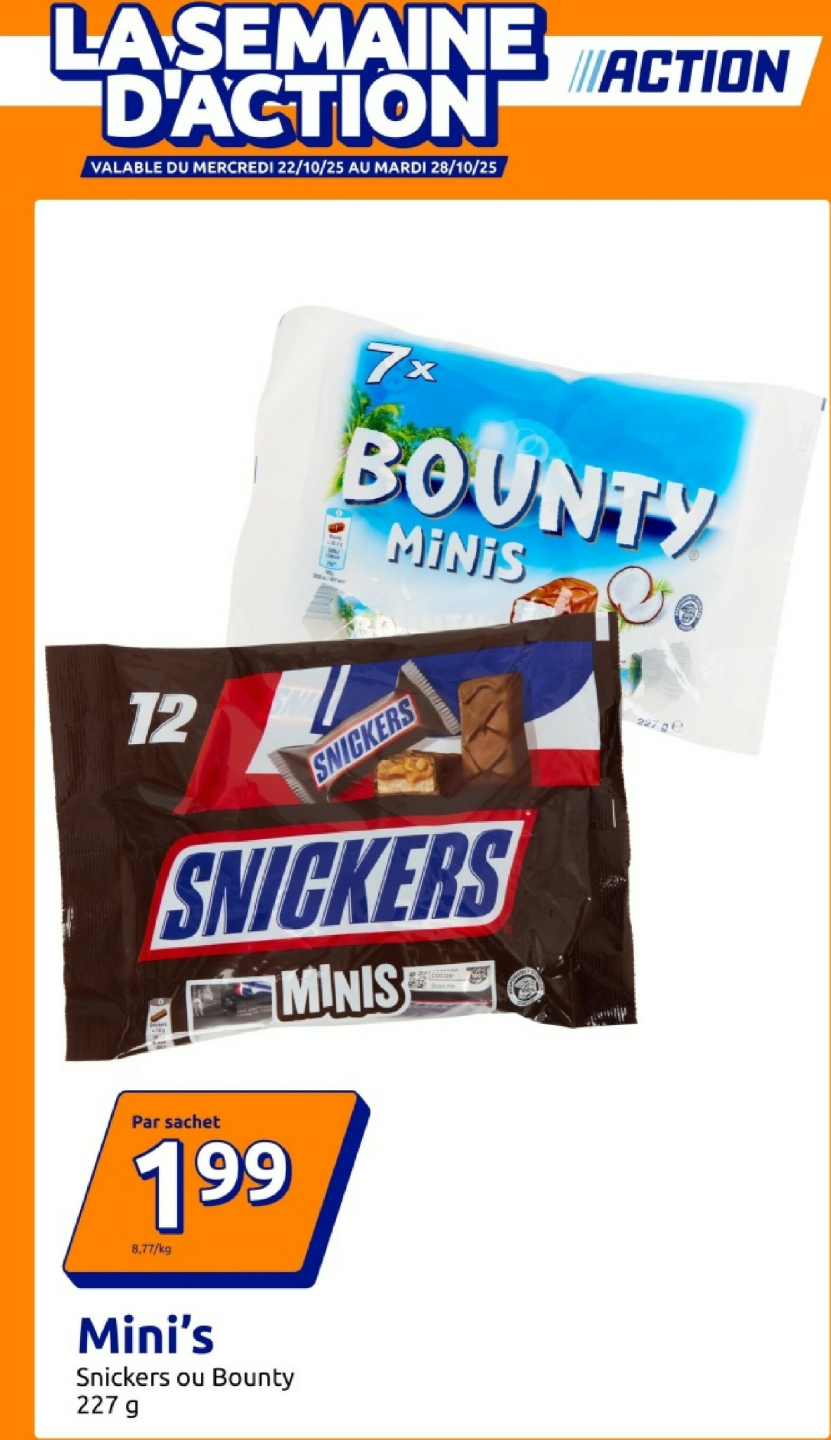 De Action folder geldig vanaf 22/10 t/m 28/10