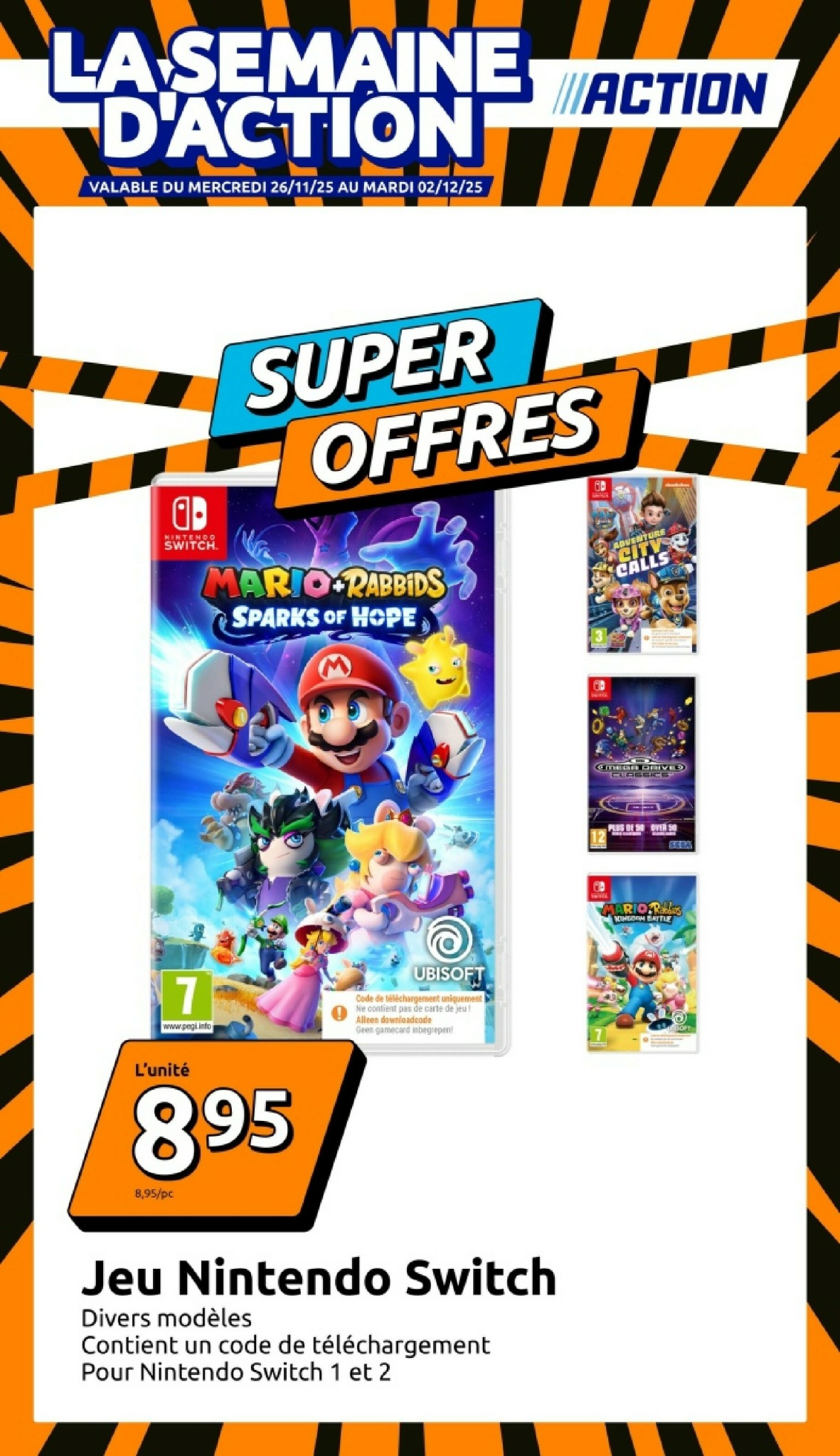 De Action folder geldig vanaf 26/11 t/m 02/12