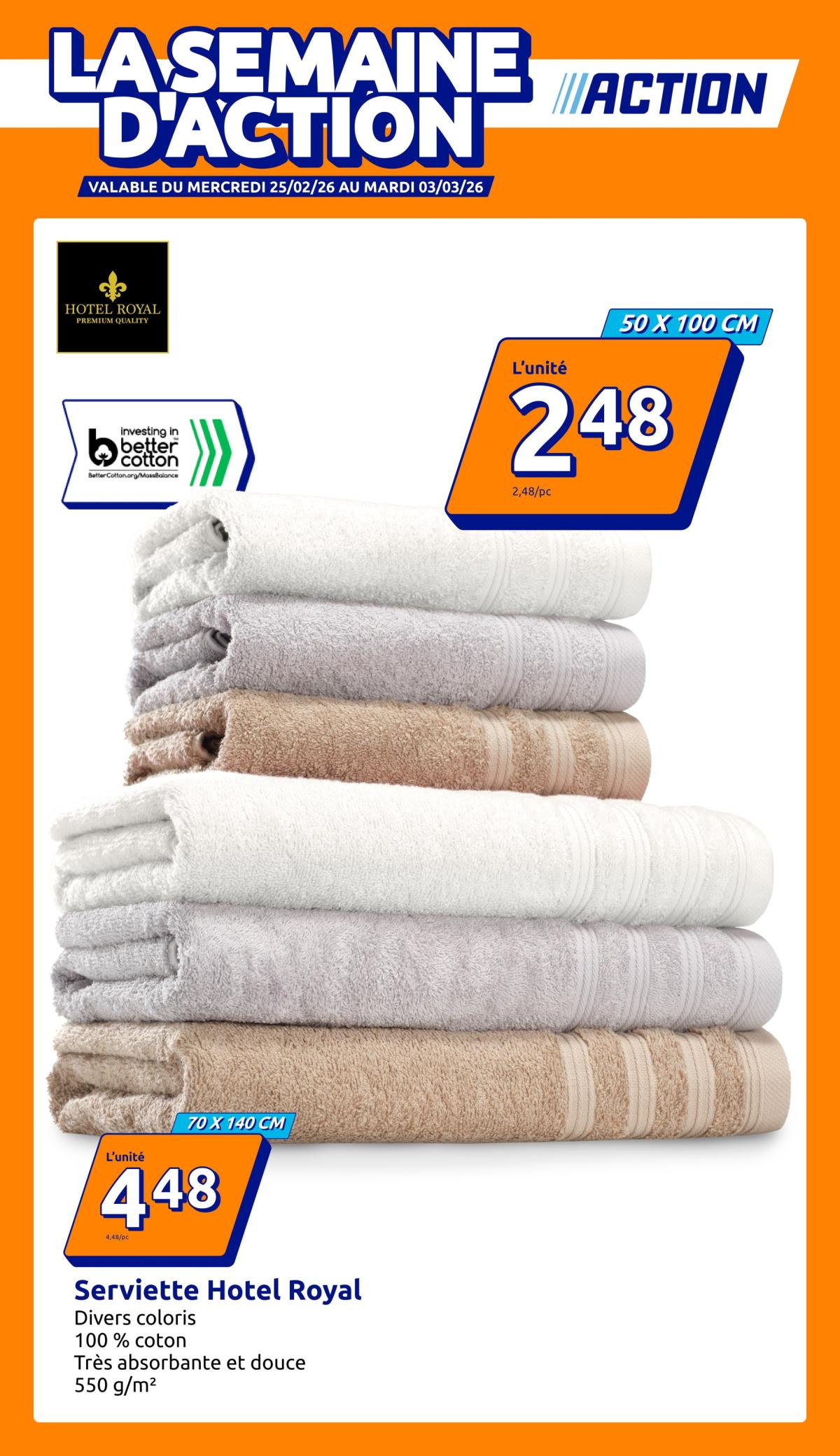 De Action folder geldig vanaf 25/02/2026 t/m 03/03/2026