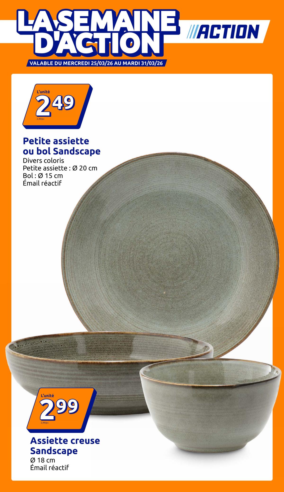 De Action folder geldig vanaf 25/03/2026 t/m 31/03/2026