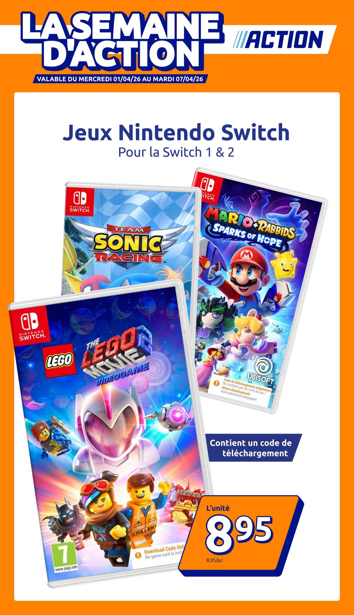 De Action folder geldig vanaf 01/04/2026 t/m 07/04/2026