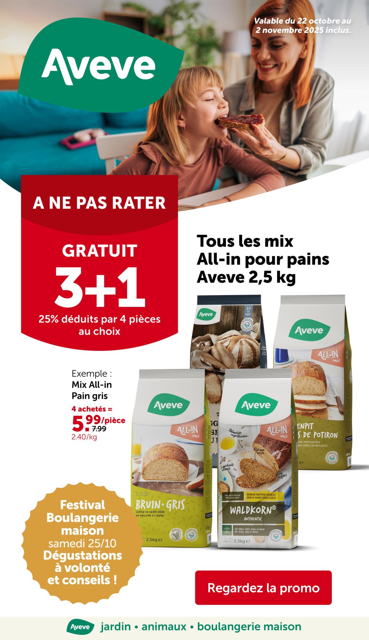 De Aveve folder geldig vanaf 22/10 t/m 02/11