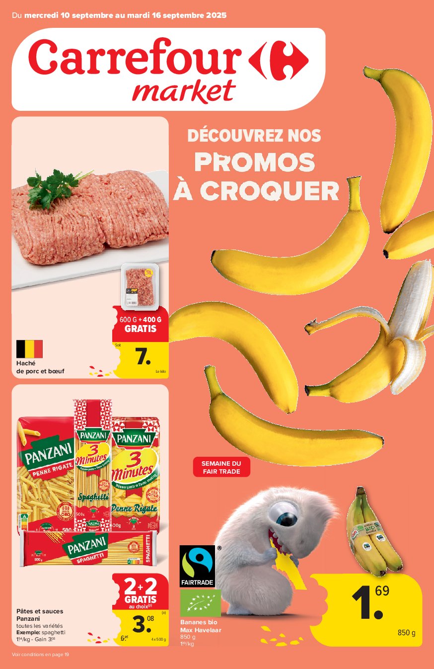 Carrefour Market folder geldig vanaf 10/09 - 16/09