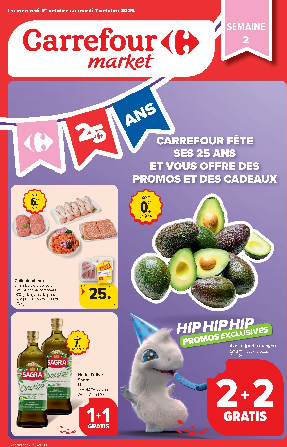 Carrefour Market folder geldig vanaf 01/10 - 07/10