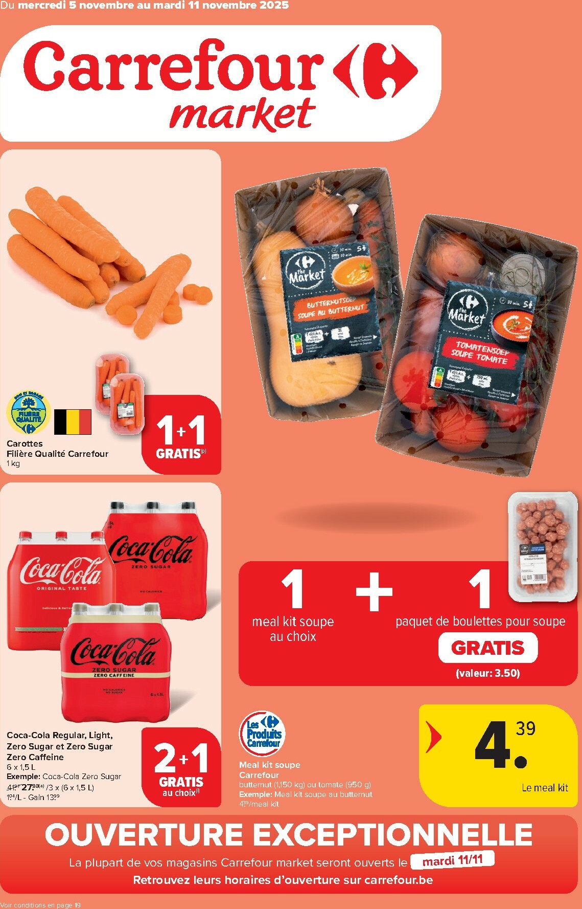 De Carrefour Market folder geldig vanaf 05/11 t/m 11/11