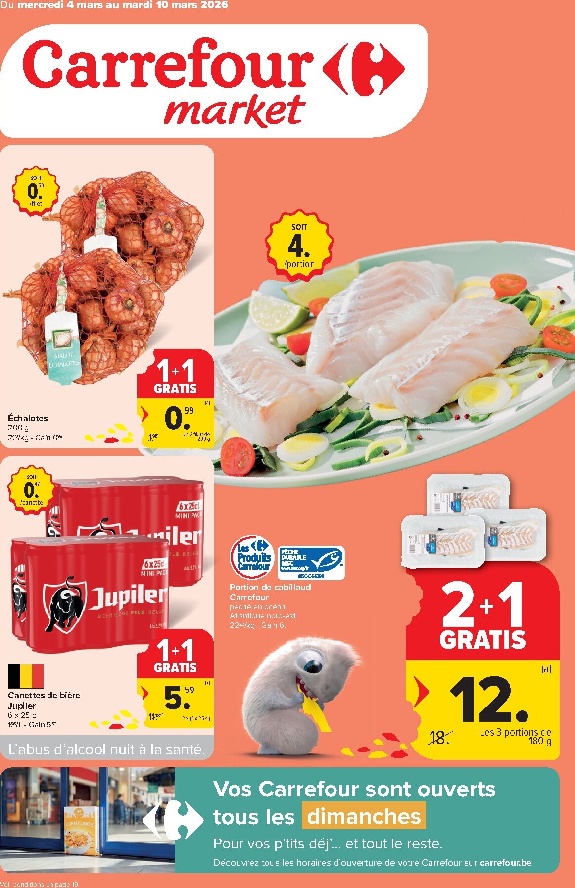 De Carrefour Market folder geldig vanaf 04/03/2026 t/m 10/03/2026