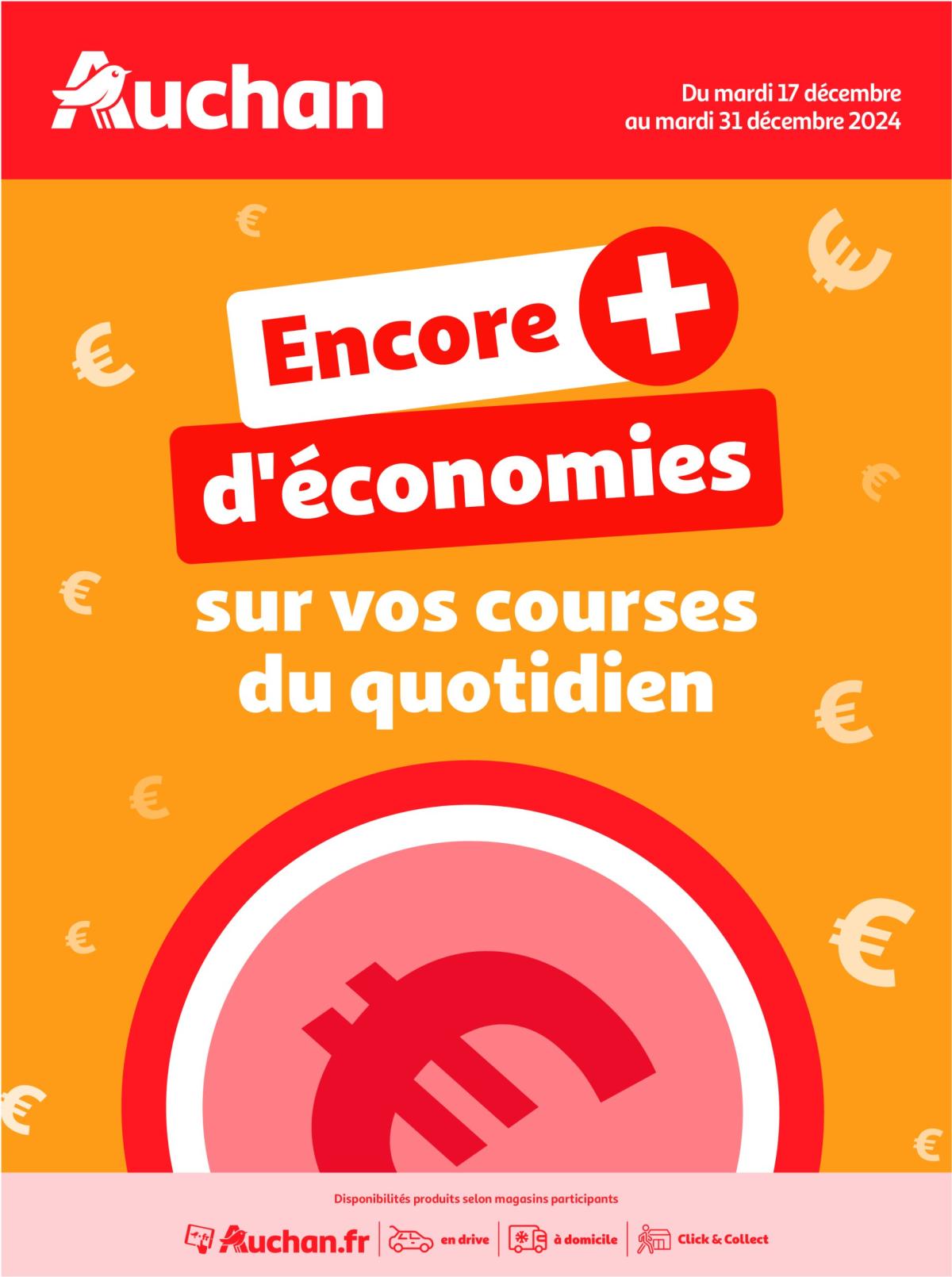 Auchan - Des économies au quotidien folder geldig vanaf 17/12 - 31/12