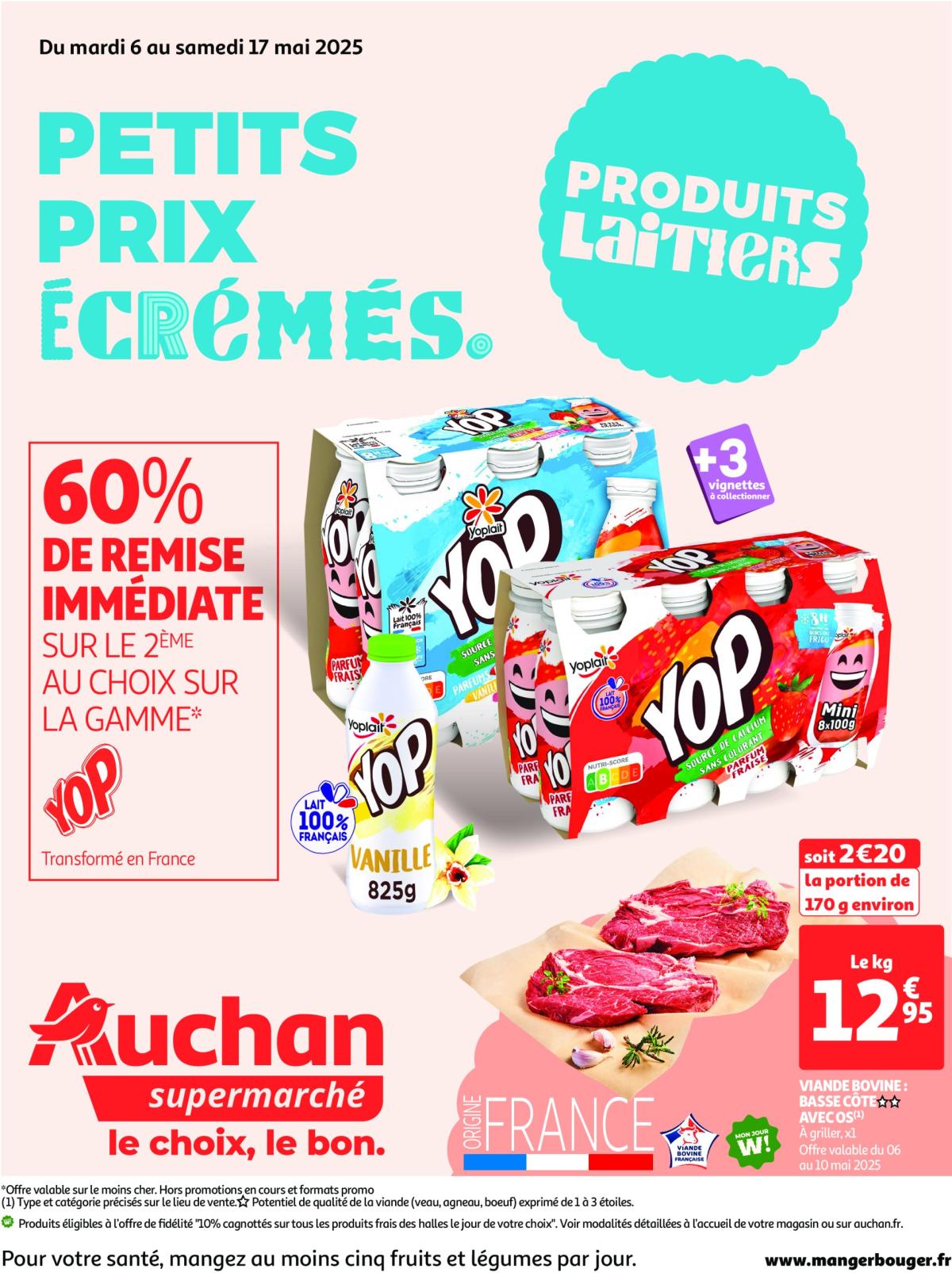 Auchan Supermarché - Les halles de printemps folder geldig vanaf 06/05 - 17/05