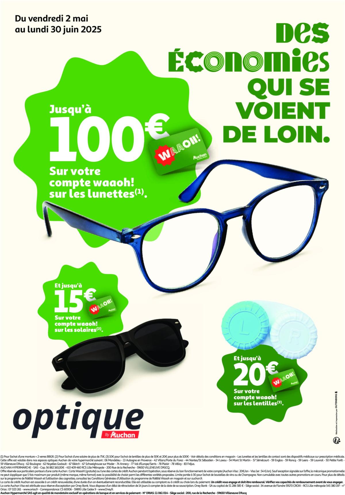 Auchan - Des économies qui se voient de loin folder geldig vanaf 02/05 - 30/06