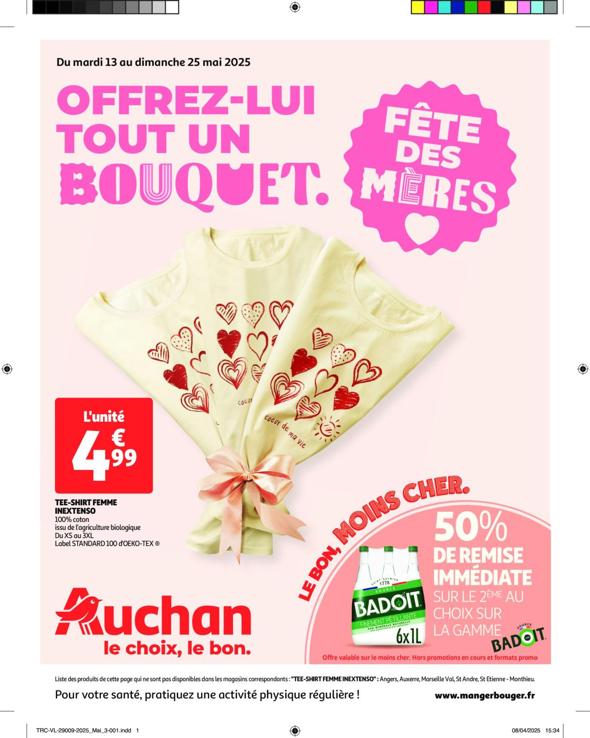 Auchan - Le bon moins cher folder geldig vanaf 13/05 - 25/05