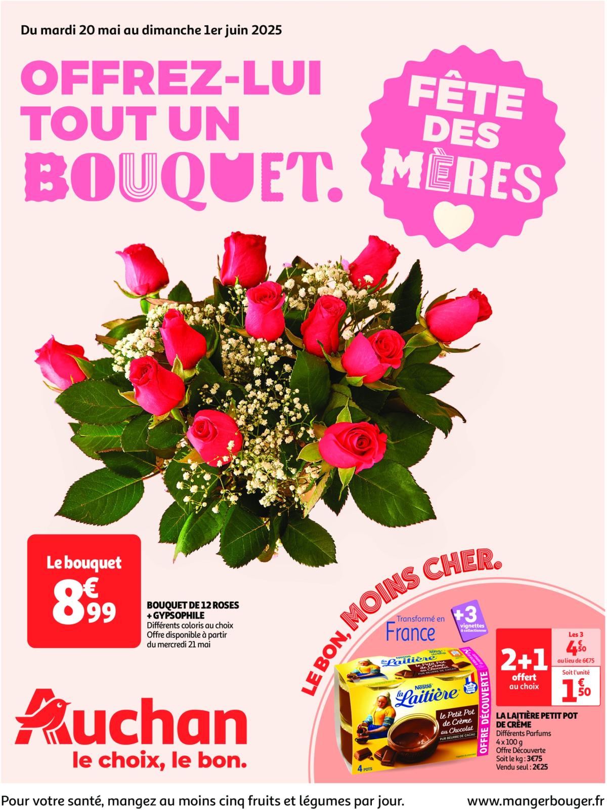 Auchan - Fête des mères folder geldig vanaf 20/05 - 01/06