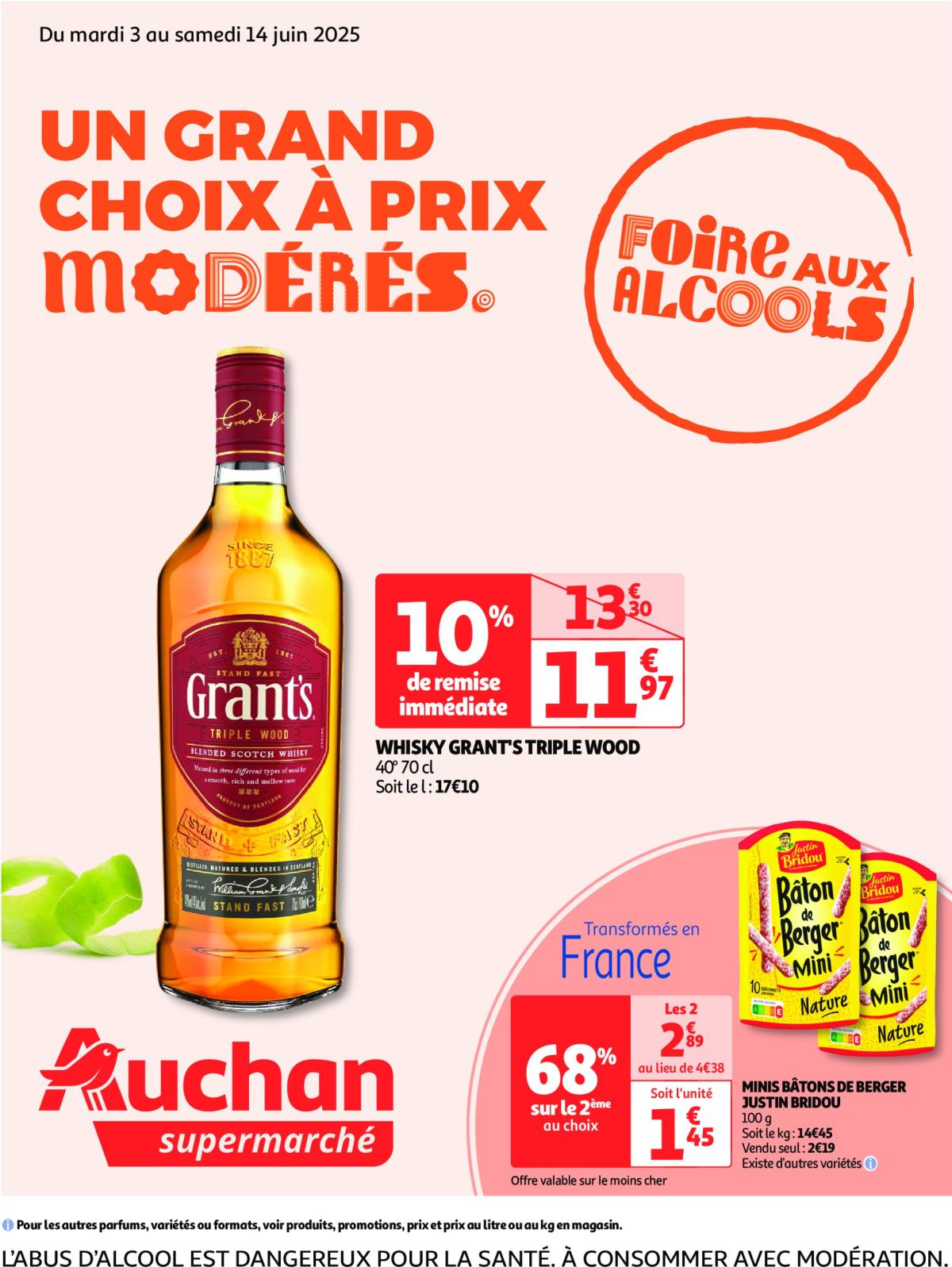 Auchan Supermarché - Les halles en fêtes, c'est par ici folder geldig vanaf 03/06 - 14/06