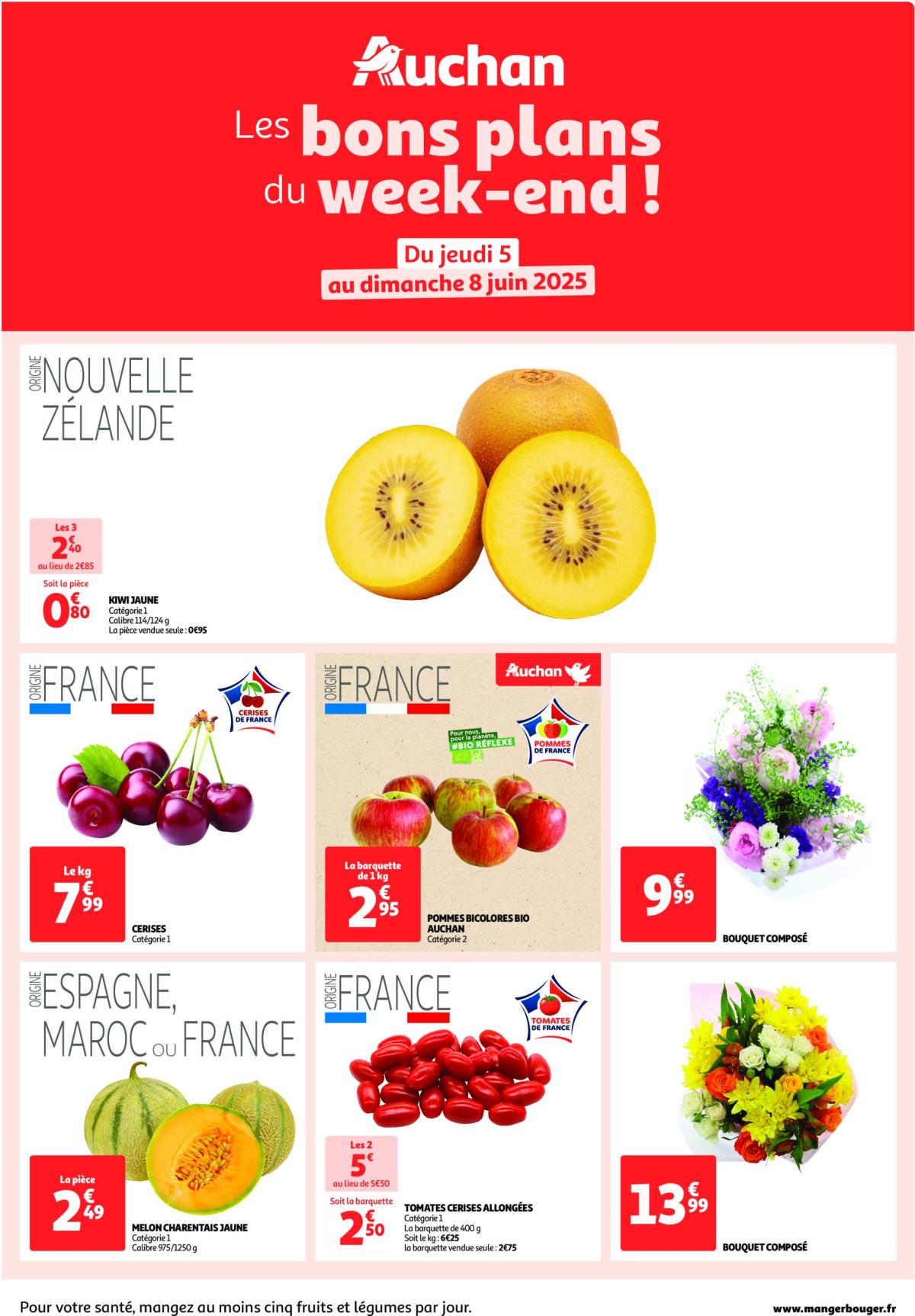 Auchan - Les bons plans du week-end dans votre hyper ! folder geldig vanaf 05/06 - 08/06
