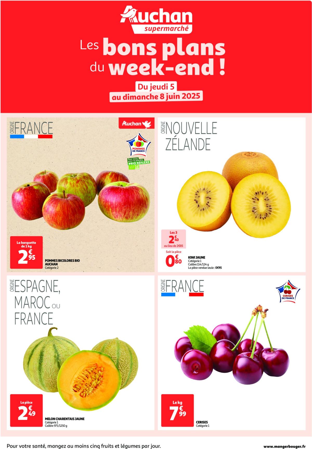 Auchan supermarché - Les bons plans du week-end dans votre proxi ! folder geldig vanaf 05/06 - 08/06