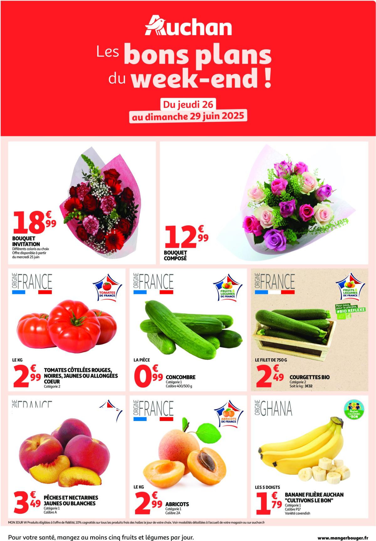 Auchan - Les bons plans du week-end dans votre hyper folder geldig vanaf 26/06 - 29/06