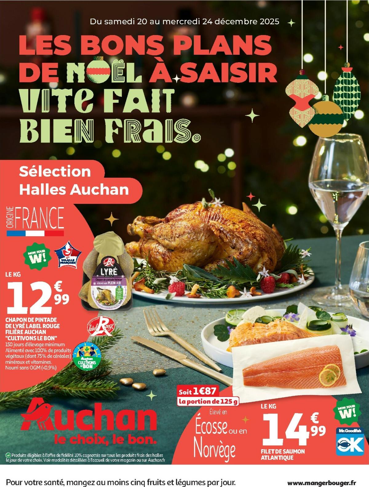 De Auchan - Bons plans à saisir folder geldig vanaf 20/12 t/m 24/12