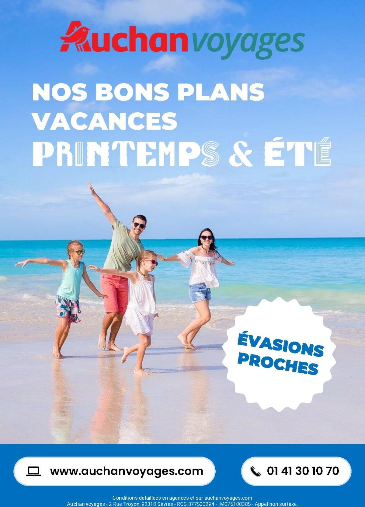 De Auchan - Voyages folder geldig vanaf 01/01 t/m 31/01