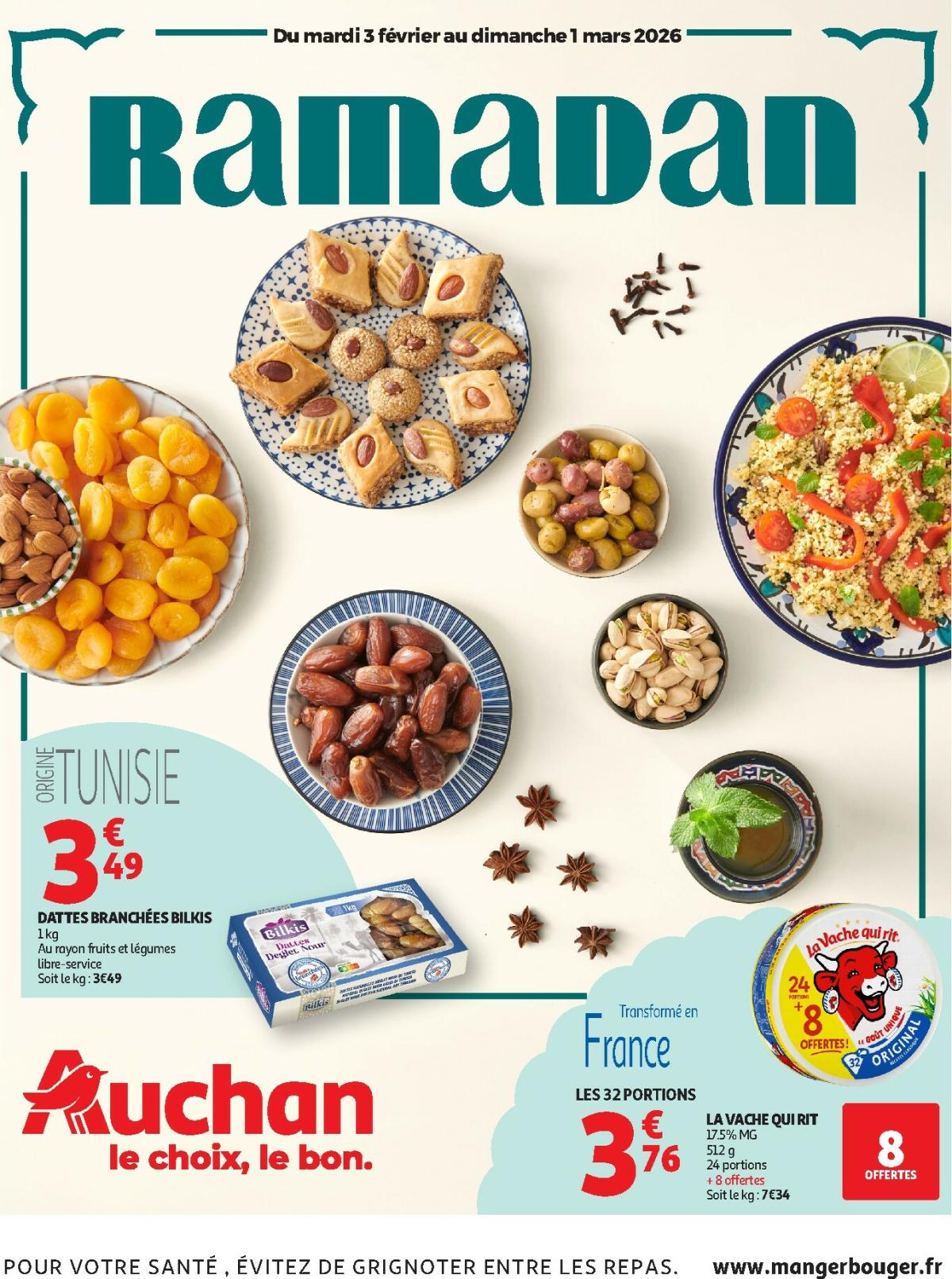 De Auchan - Ramadan folder geldig vanaf 03/02/2026 t/m 01/03/2026