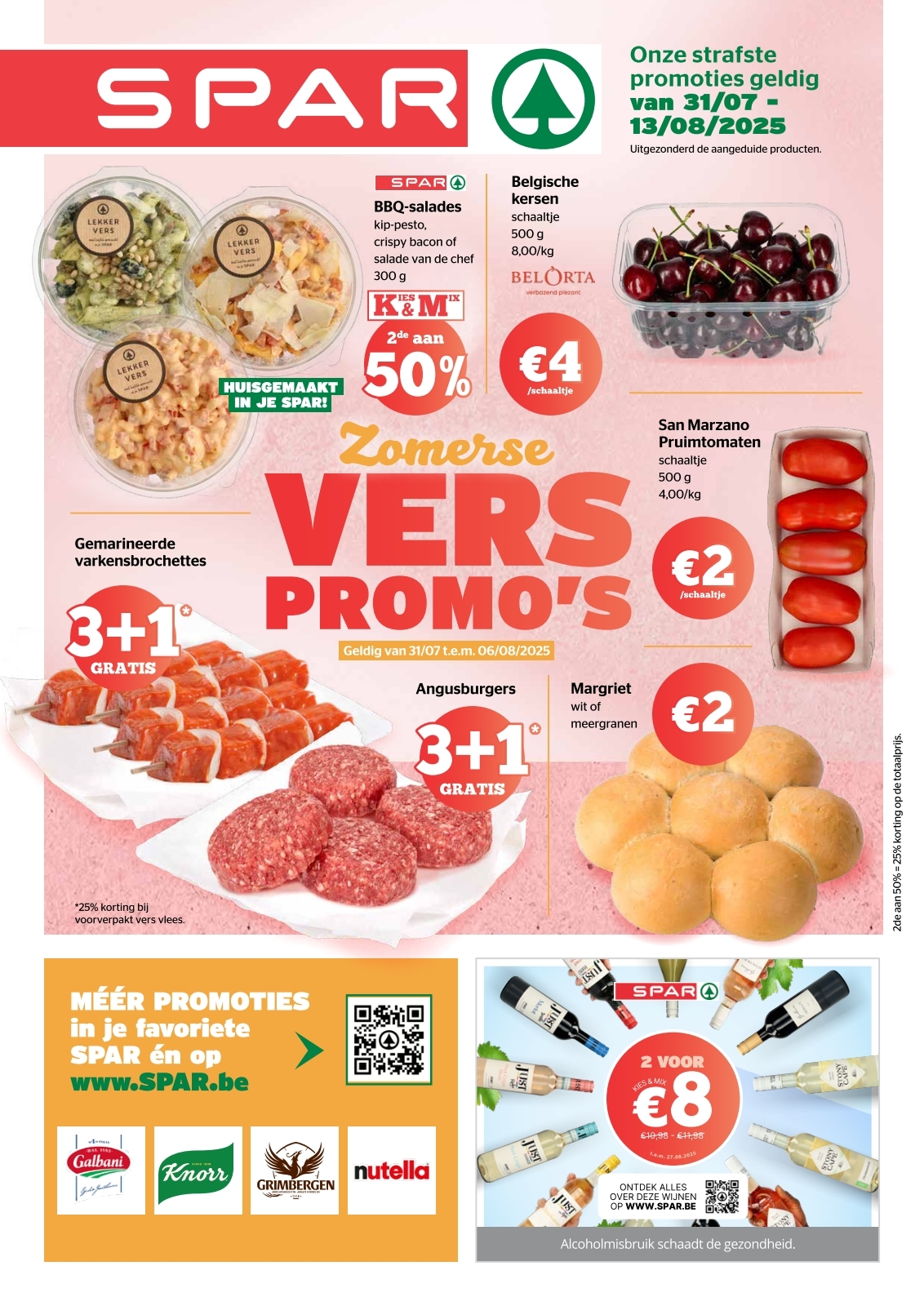 Spar folder geldig vanaf 31/07 - 13/08