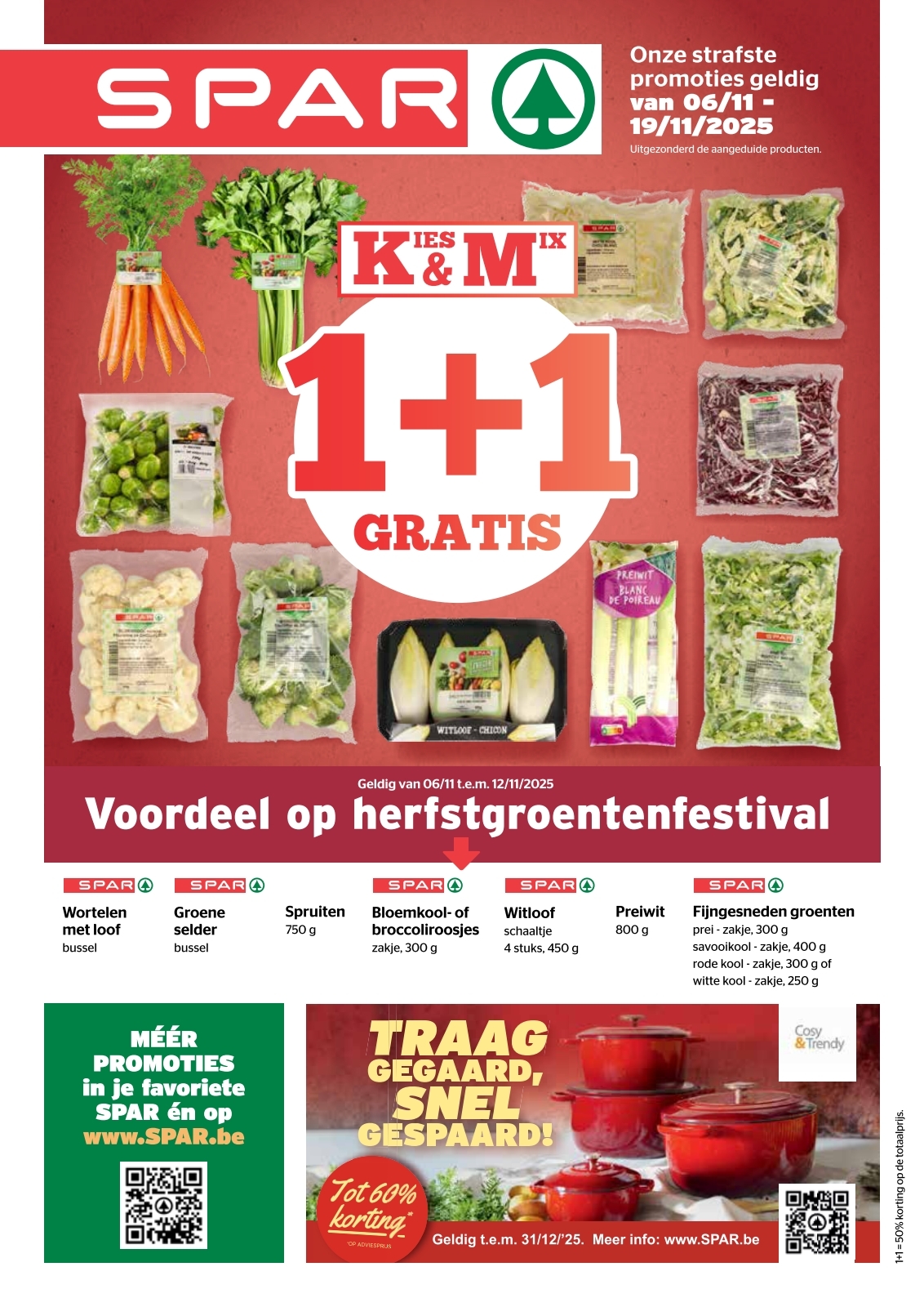 De Spar folder geldig vanaf 06/11 t/m 19/11
