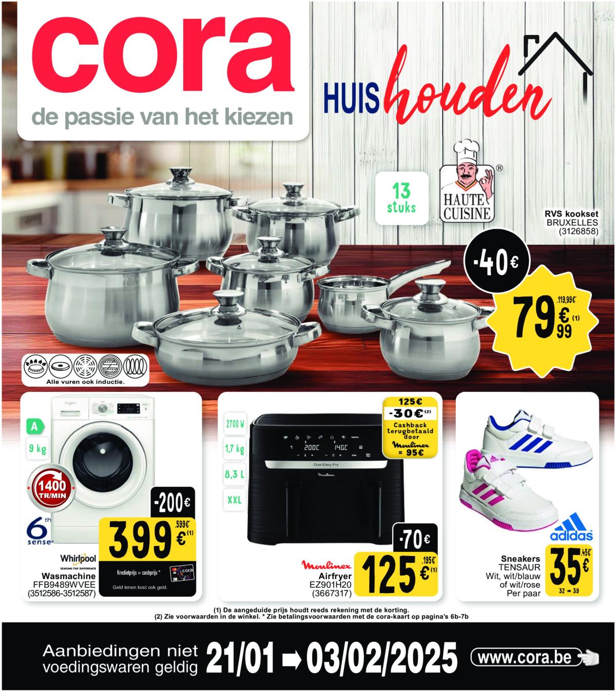 Cora - Huishouden folder geldig vanaf 21/01 - 03/02