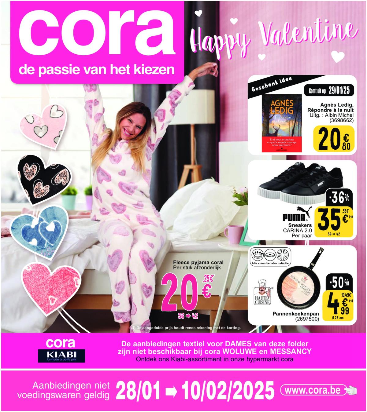 Cora - Happy Valentine folder geldig vanaf 28/01 - 10/02