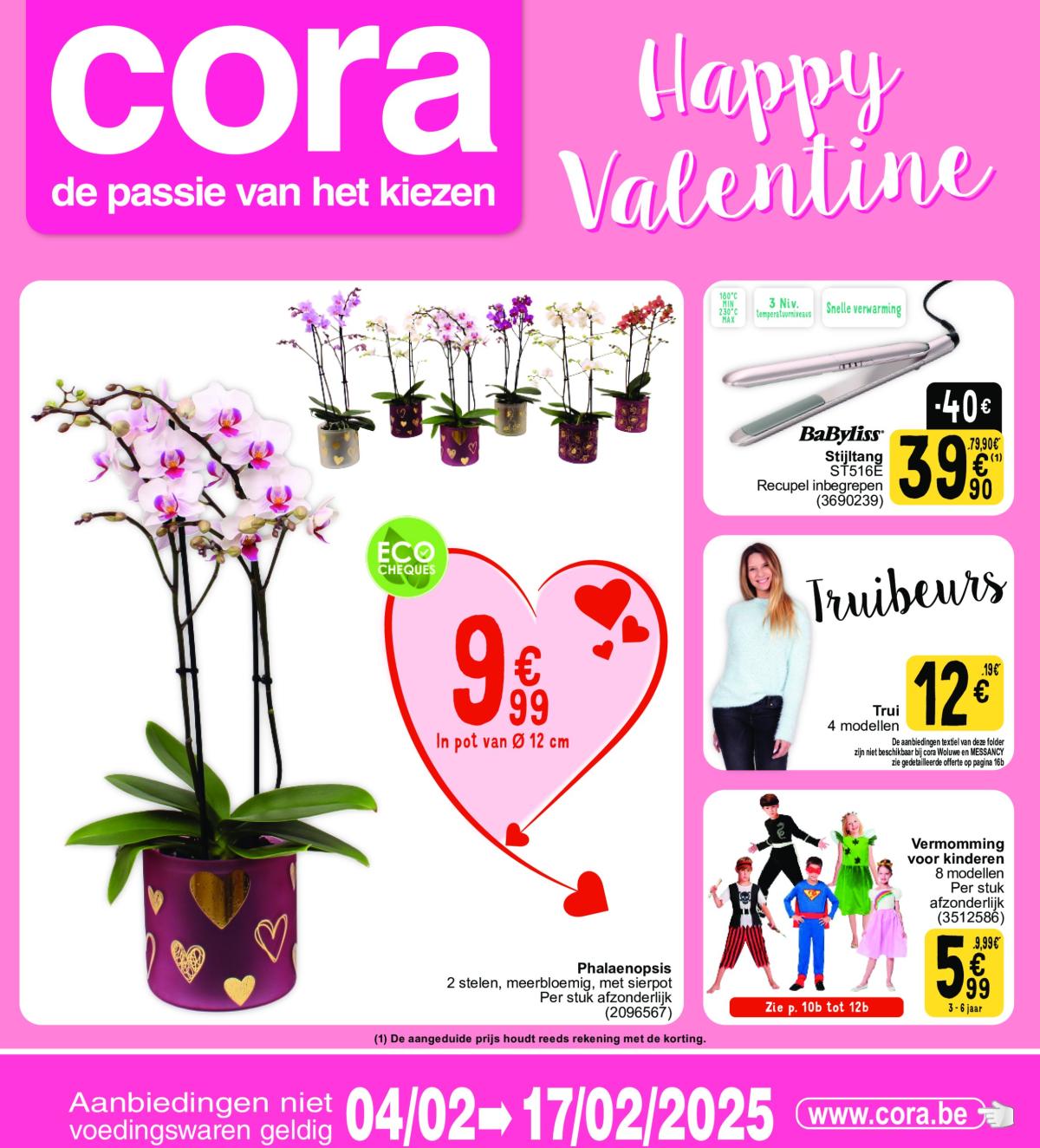 Cora - Happy Valentine folder geldig vanaf 04/02 - 17/02