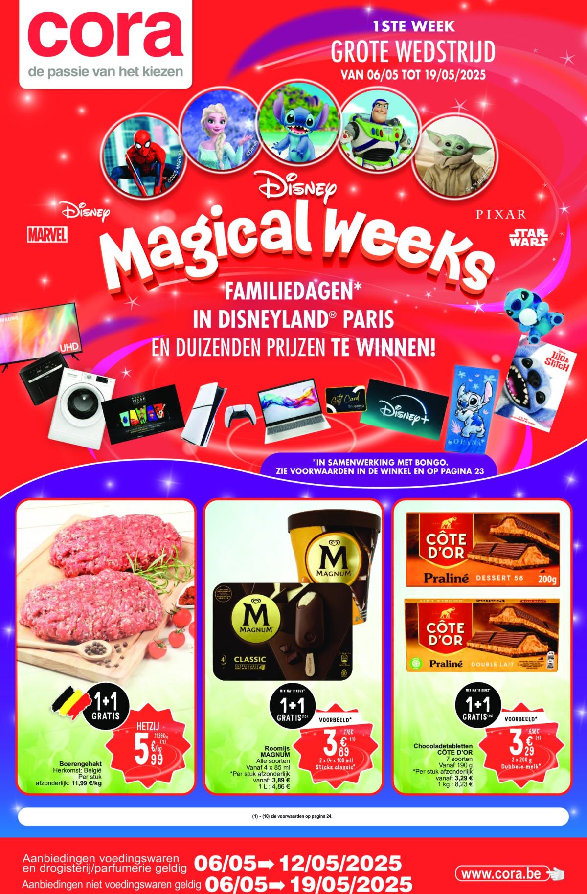Cora - Magical weeks folder geldig vanaf 06/05 - 19/05