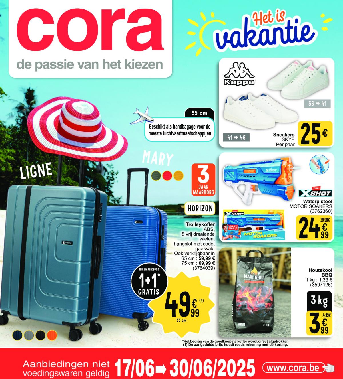 Cora folder geldig vanaf 17/06 - 30/06