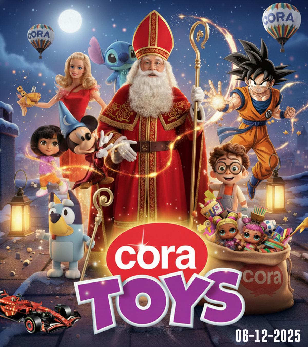 De Cora - Actie speelgoed folder geldig vanaf 03/11 t/m 06/12