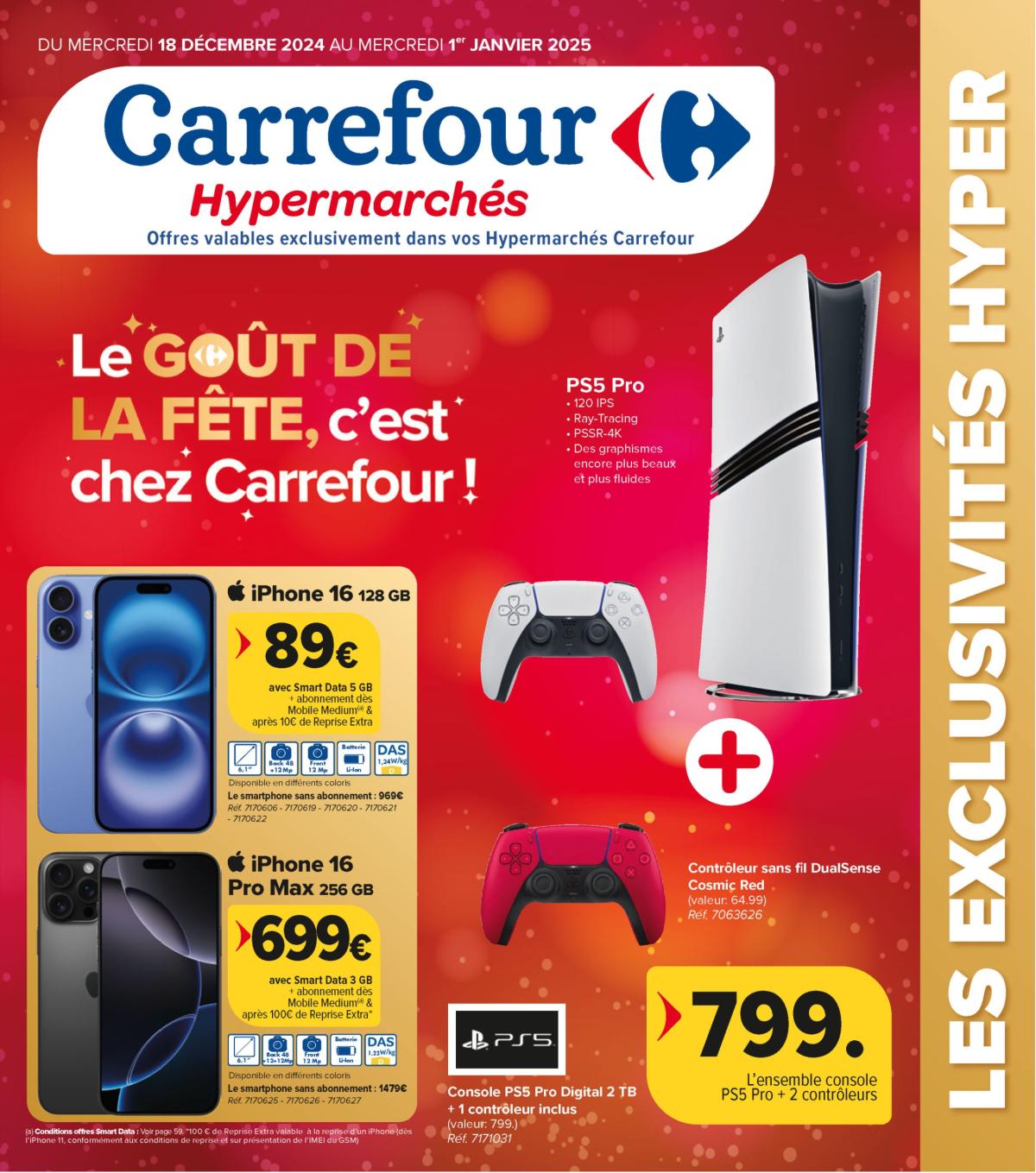 Carrefour Hypermarchés folder geldig vanaf 18/12 - 01/01