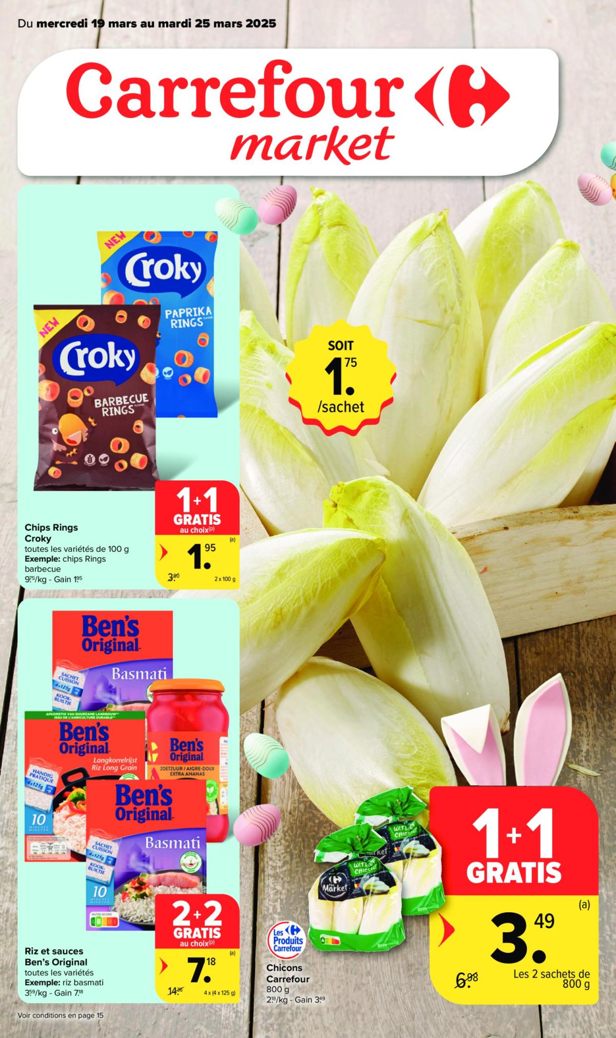 Carrefour - Market folder geldig vanaf 19/03 - 25/03