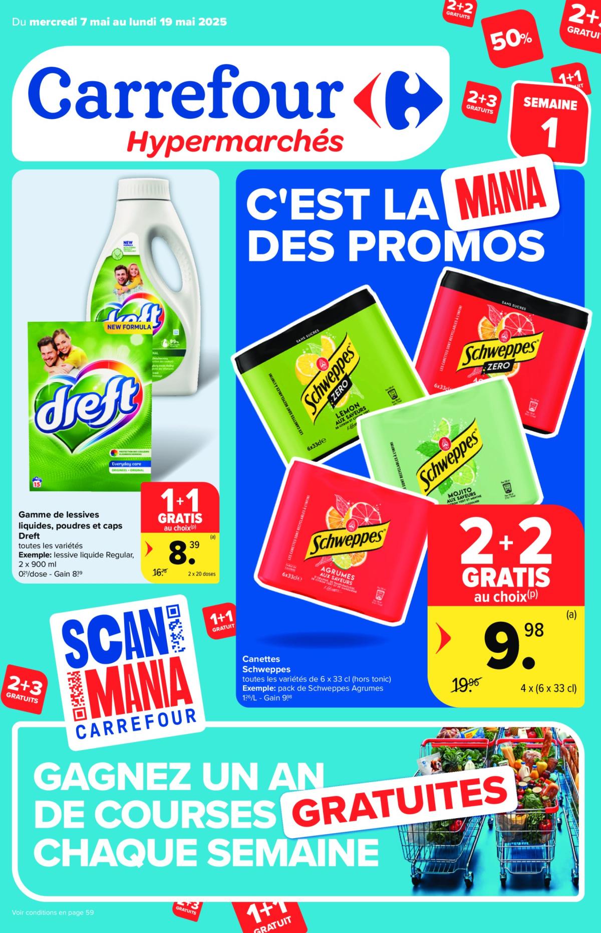 Carrefour Hypermarchés folder geldig vanaf 07/05 - 19/05