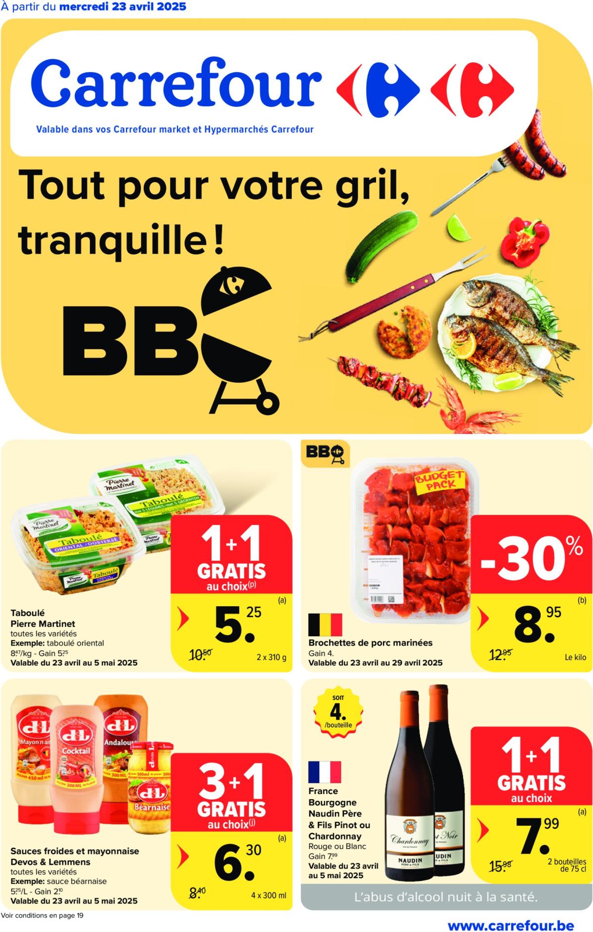 Carrefour - Spécial BBQ folder geldig vanaf 23/04 - 05/05