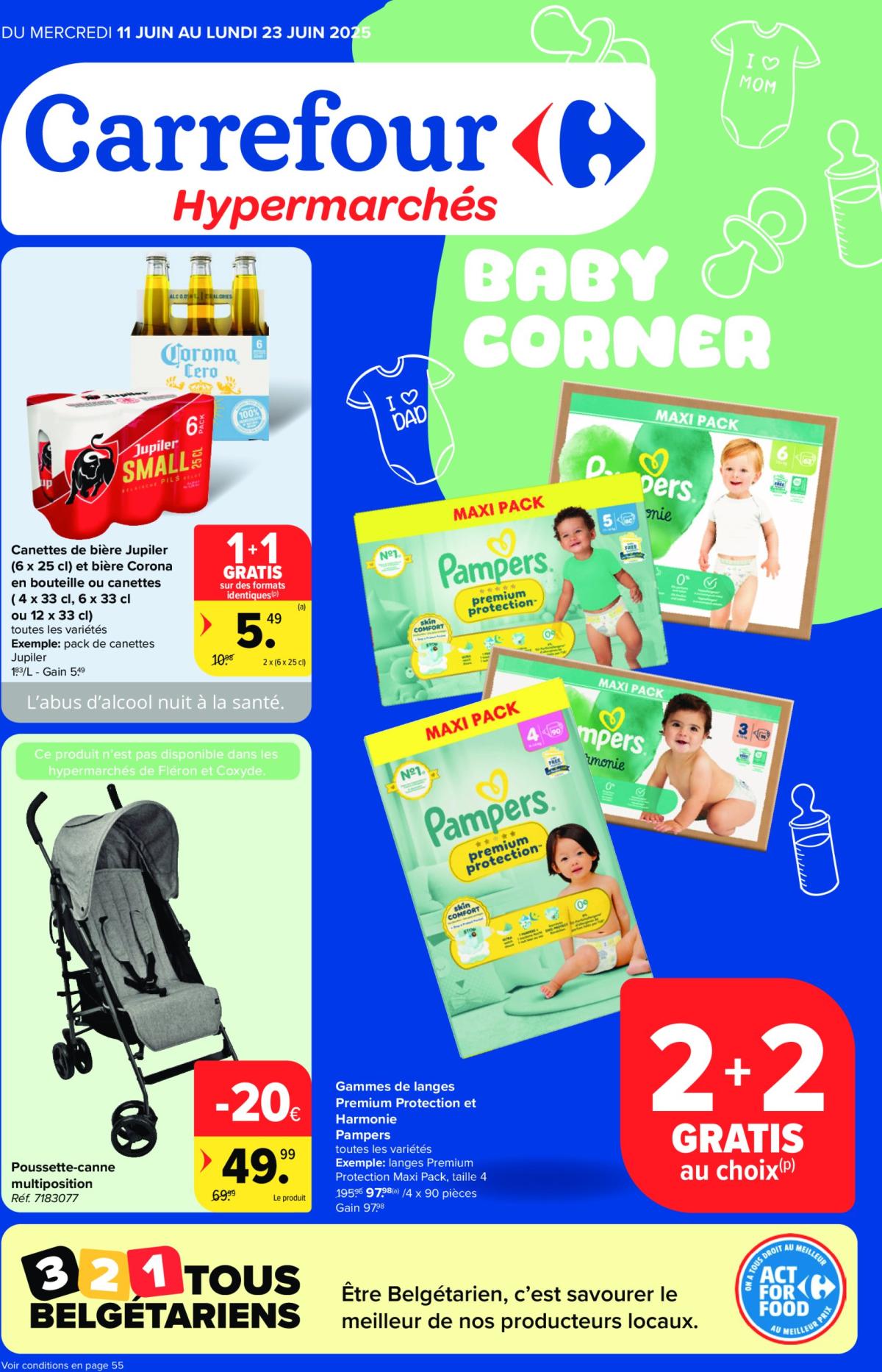 Carrefour Hypermarchés folder geldig vanaf 11/06 - 23/06